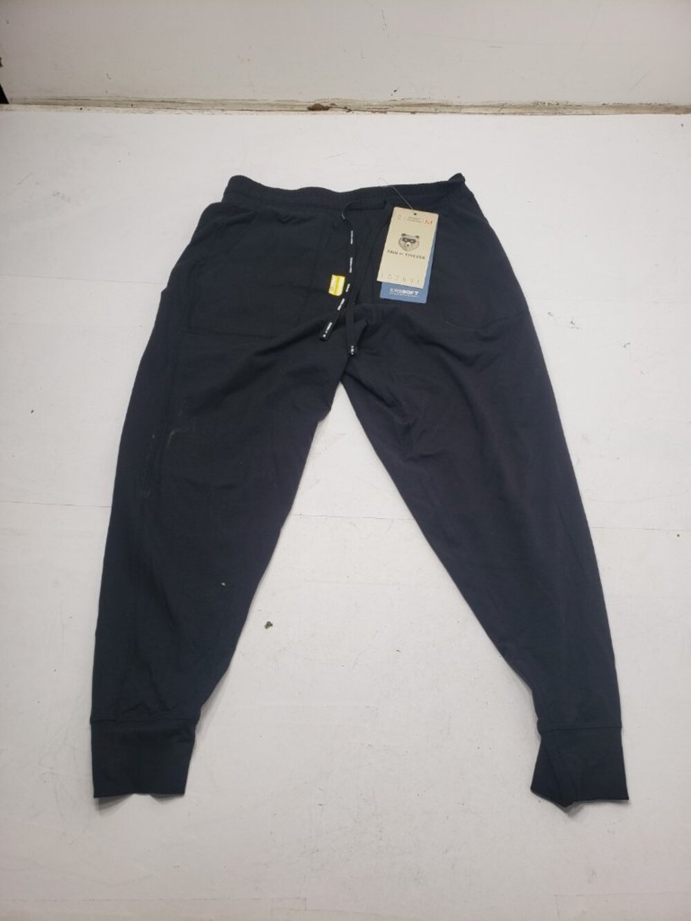 Pair of Thieves SuperSoft Lounge Pants Men's Medium Black Pajama Pants NWT